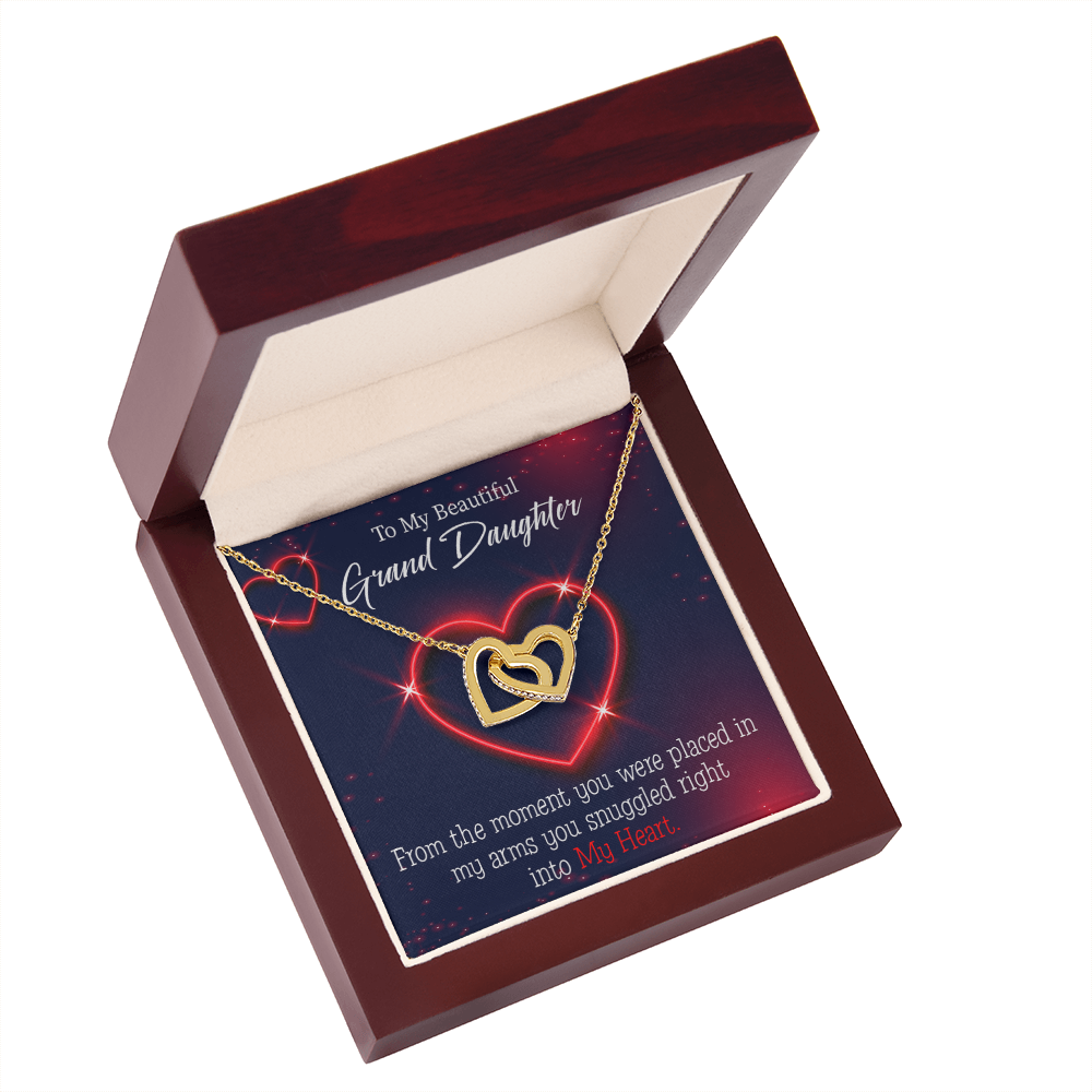 To Granddaughter In My Heart Inseparable Necklace-Express Your Love Gifts