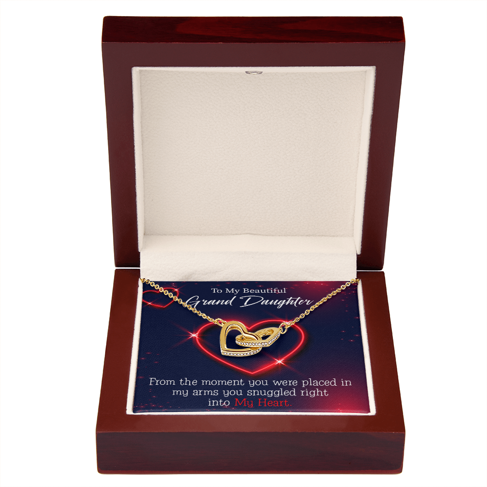 To Granddaughter In My Heart Inseparable Necklace-Express Your Love Gifts
