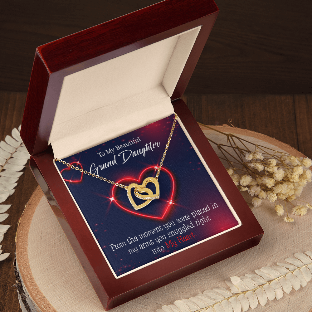 To Granddaughter In My Heart Inseparable Necklace-Express Your Love Gifts