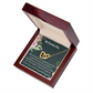 To Granddaughter Inspirational Message From Grandma Inseparable Necklace-Express Your Love Gifts