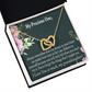 To Granddaughter Inspirational Message From Grandma Inseparable Necklace-Express Your Love Gifts