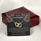 To Granddaughter Love Means A Grandchild Inseparable Necklace-Express Your Love Gifts