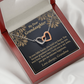 To Granddaughter Love Means A Grandchild Inseparable Necklace-Express Your Love Gifts