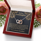 To Granddaughter Love Means A Grandchild Inseparable Necklace-Express Your Love Gifts