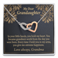 To Granddaughter Love Means A Grandchild Inseparable Necklace-Express Your Love Gifts