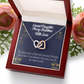 To Granddaughter Merry Christmas Granddaughter Inseparable Necklace-Express Your Love Gifts