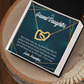 To Granddaughter My Little Girl Inseparable Necklace-Express Your Love Gifts