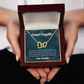 To Granddaughter My Little Girl Inseparable Necklace-Express Your Love Gifts