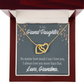To Granddaughter No Matter Inseparable Necklace-Express Your Love Gifts