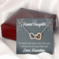 To Granddaughter No Matter Inseparable Necklace-Express Your Love Gifts