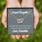 To Granddaughter No Matter Inseparable Necklace-Express Your Love Gifts