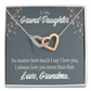 To Granddaughter No Matter Inseparable Necklace-Express Your Love Gifts