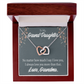To Granddaughter No Matter Inseparable Necklace-Express Your Love Gifts
