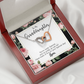To Granddaughter Pretty Granddaughter Inseparable Necklace-Express Your Love Gifts