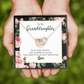 To Granddaughter Pretty Granddaughter Inseparable Necklace-Express Your Love Gifts
