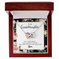 To Granddaughter Pretty Granddaughter Inseparable Necklace-Express Your Love Gifts