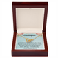 To Granddaughter Reach For Your Dreams From Grandmother Inseparable Necklace-Express Your Love Gifts