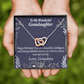 To Granddaughter Special Day Birthday Gift Inseparable Necklace-Express Your Love Gifts