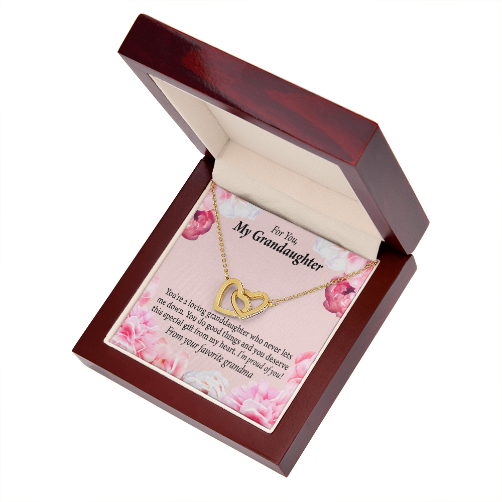 To Granddaughter Special Gift For Granddaughter Inseparable Necklace-Express Your Love Gifts