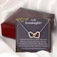 To Granddaughter To Granddaughter From Grandma Generations Inseparable Necklace-Express Your Love Gifts