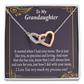To Granddaughter To Granddaughter From Grandma Generations Inseparable Necklace-Express Your Love Gifts