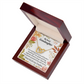 To Granddaughter We're Proud of You Granddaughter Necklace Inseparable Necklace-Express Your Love Gifts