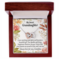 To Granddaughter We're Proud of You Granddaughter Necklace Inseparable Necklace-Express Your Love Gifts