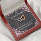 To Granddaughter Wherever Life Inseparable Necklace-Express Your Love Gifts