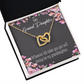 To Granddaughter Wherever Life Inseparable Necklace-Express Your Love Gifts
