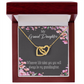 To Granddaughter Wherever Life Inseparable Necklace-Express Your Love Gifts