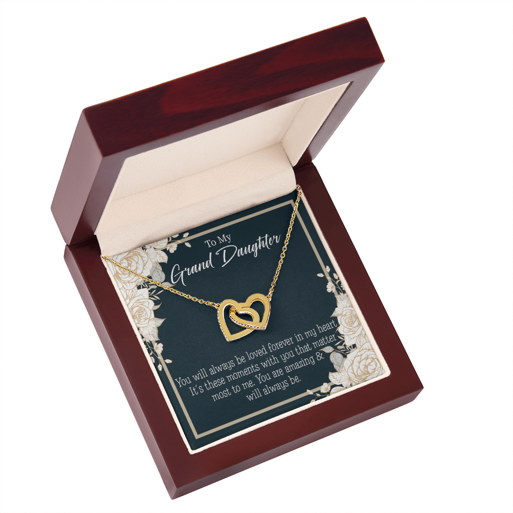 To Granddaughter You are Amazing Inseparable Necklace-Express Your Love Gifts