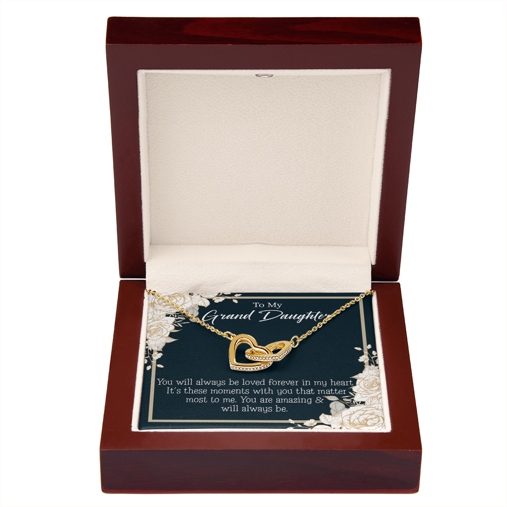 To Granddaughter You are Amazing Inseparable Necklace-Express Your Love Gifts