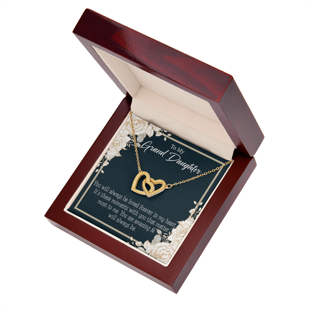 To Granddaughter You are Amazing Inseparable Necklace-Express Your Love Gifts