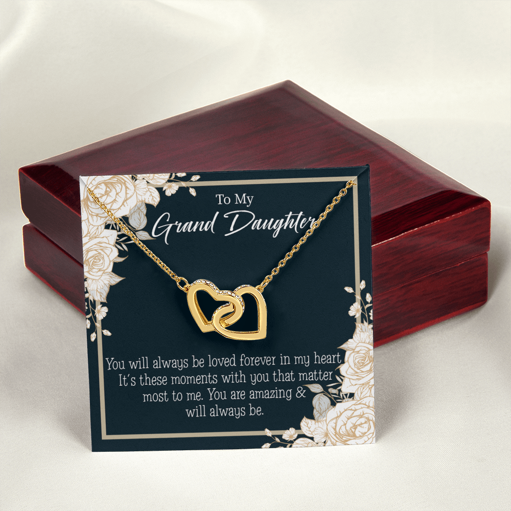 To Granddaughter You are Amazing Inseparable Necklace-Express Your Love Gifts
