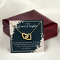 To Granddaughter You are Amazing Inseparable Necklace-Express Your Love Gifts