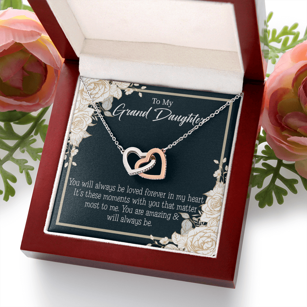 To Granddaughter You are Amazing Inseparable Necklace-Express Your Love Gifts