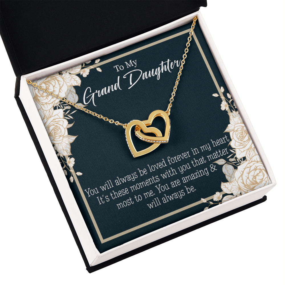 To Granddaughter You are Amazing Inseparable Necklace-Express Your Love Gifts