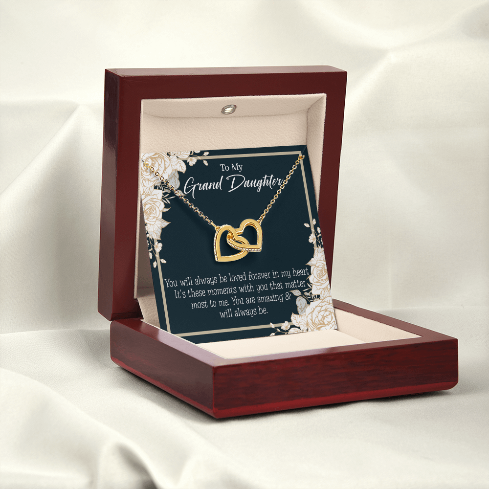 To Granddaughter You are Amazing Inseparable Necklace-Express Your Love Gifts