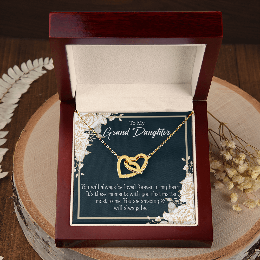 To Granddaughter You are Amazing Inseparable Necklace-Express Your Love Gifts