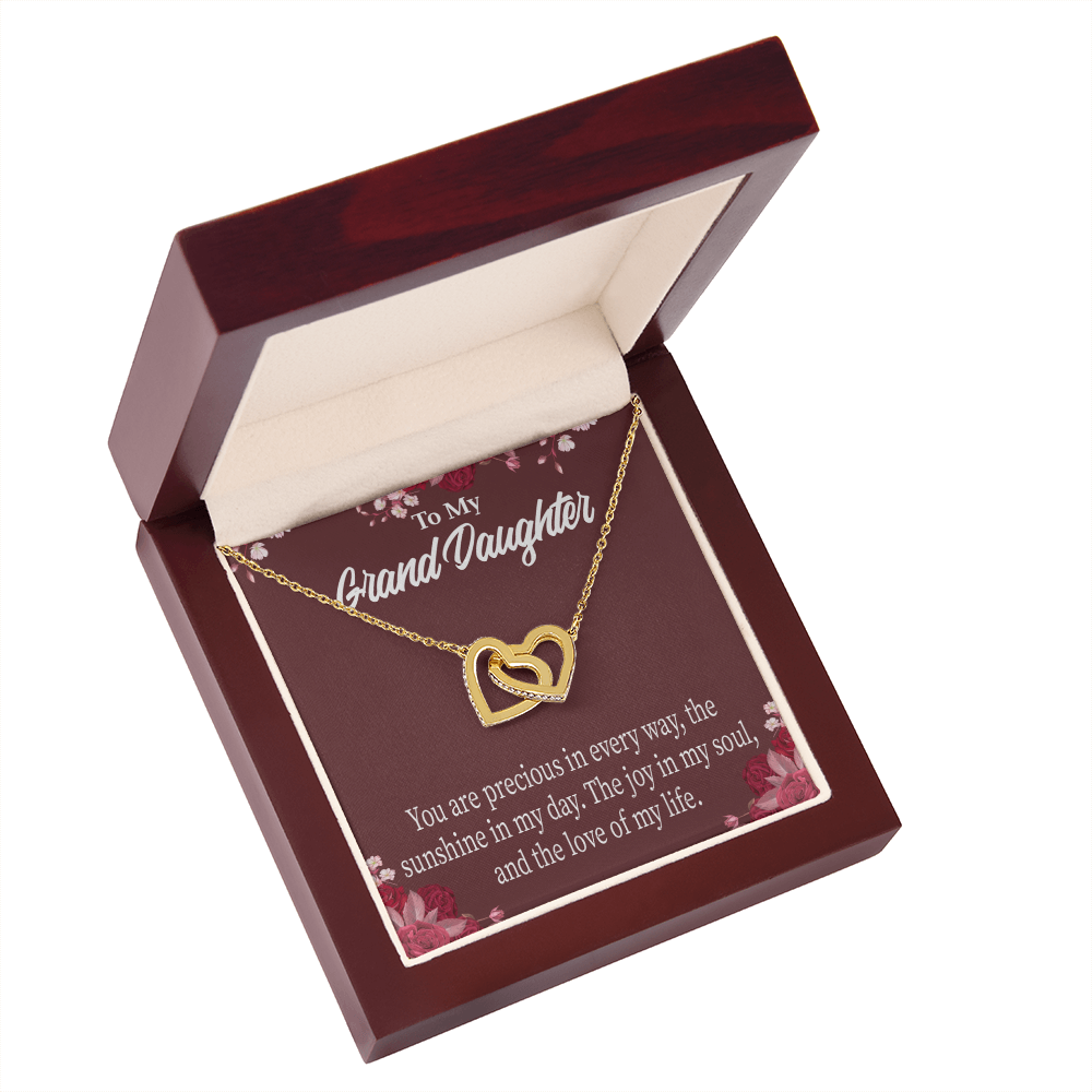 To Granddaughter You are Precious Inseparable Necklace-Express Your Love Gifts