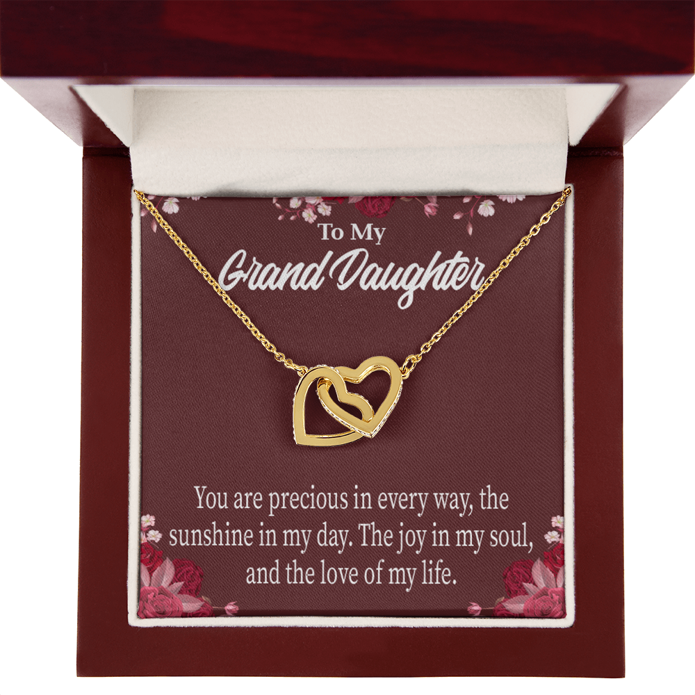 To Granddaughter You are Precious Inseparable Necklace-Express Your Love Gifts