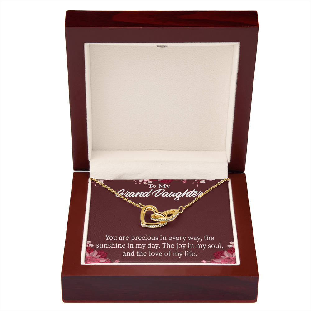 To Granddaughter You are Precious Inseparable Necklace-Express Your Love Gifts