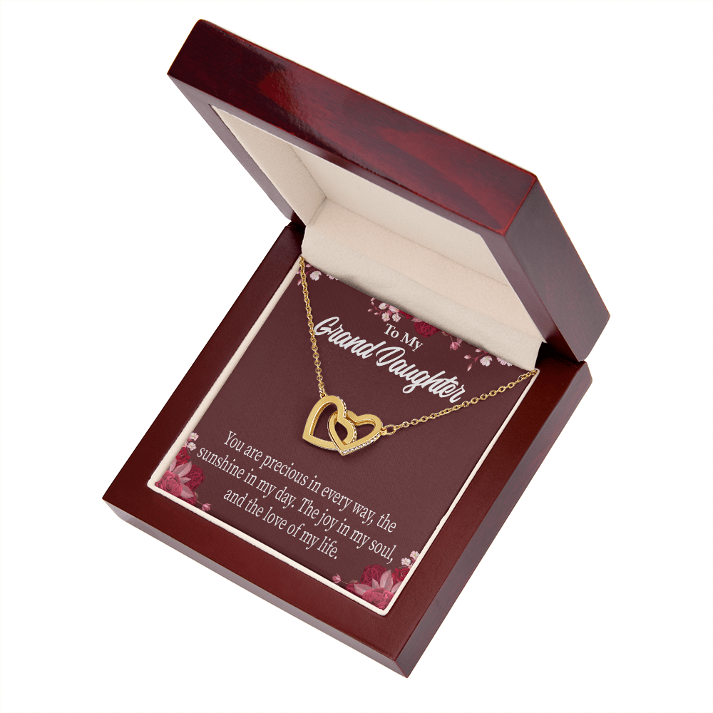 To Granddaughter You are Precious Inseparable Necklace-Express Your Love Gifts