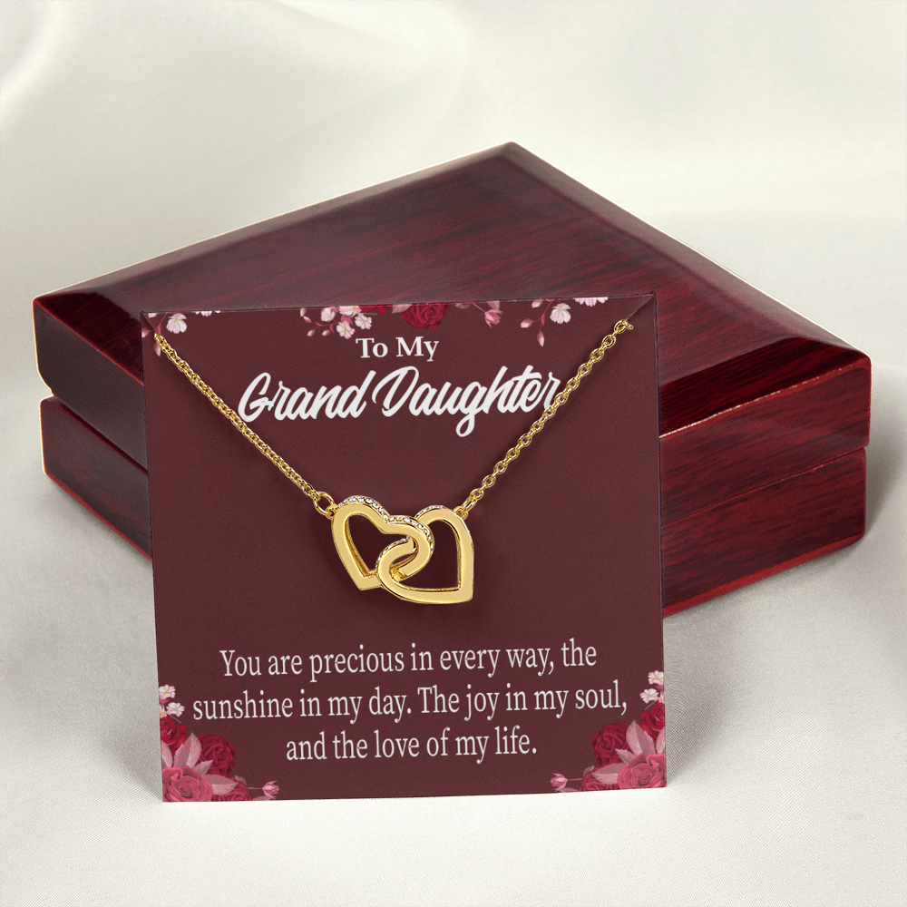 To Granddaughter You are Precious Inseparable Necklace-Express Your Love Gifts