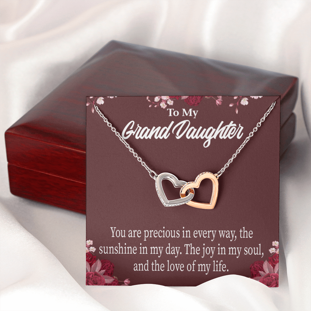 To Granddaughter You are Precious Inseparable Necklace-Express Your Love Gifts