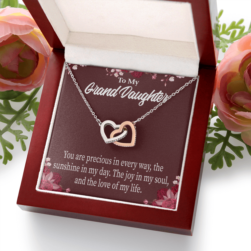 To Granddaughter You are Precious Inseparable Necklace-Express Your Love Gifts