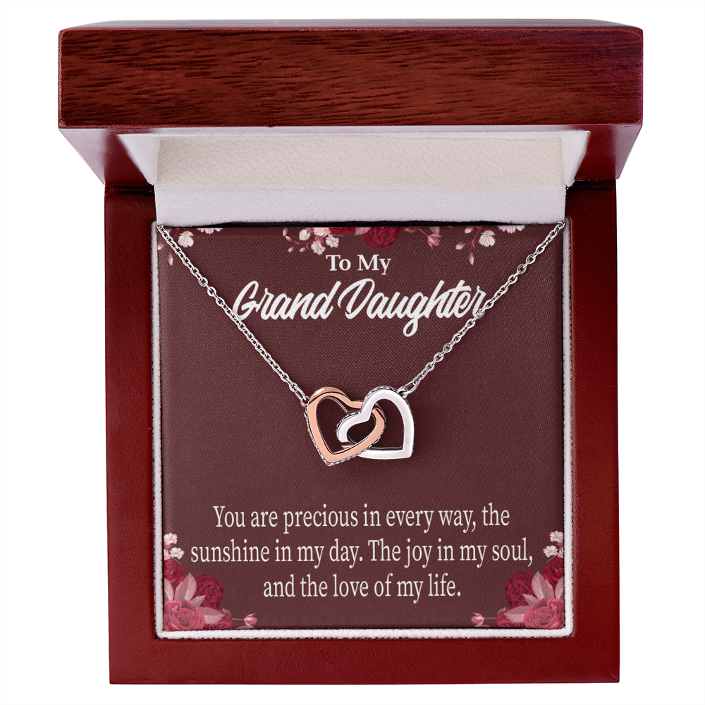 To Granddaughter You are Precious Inseparable Necklace-Express Your Love Gifts