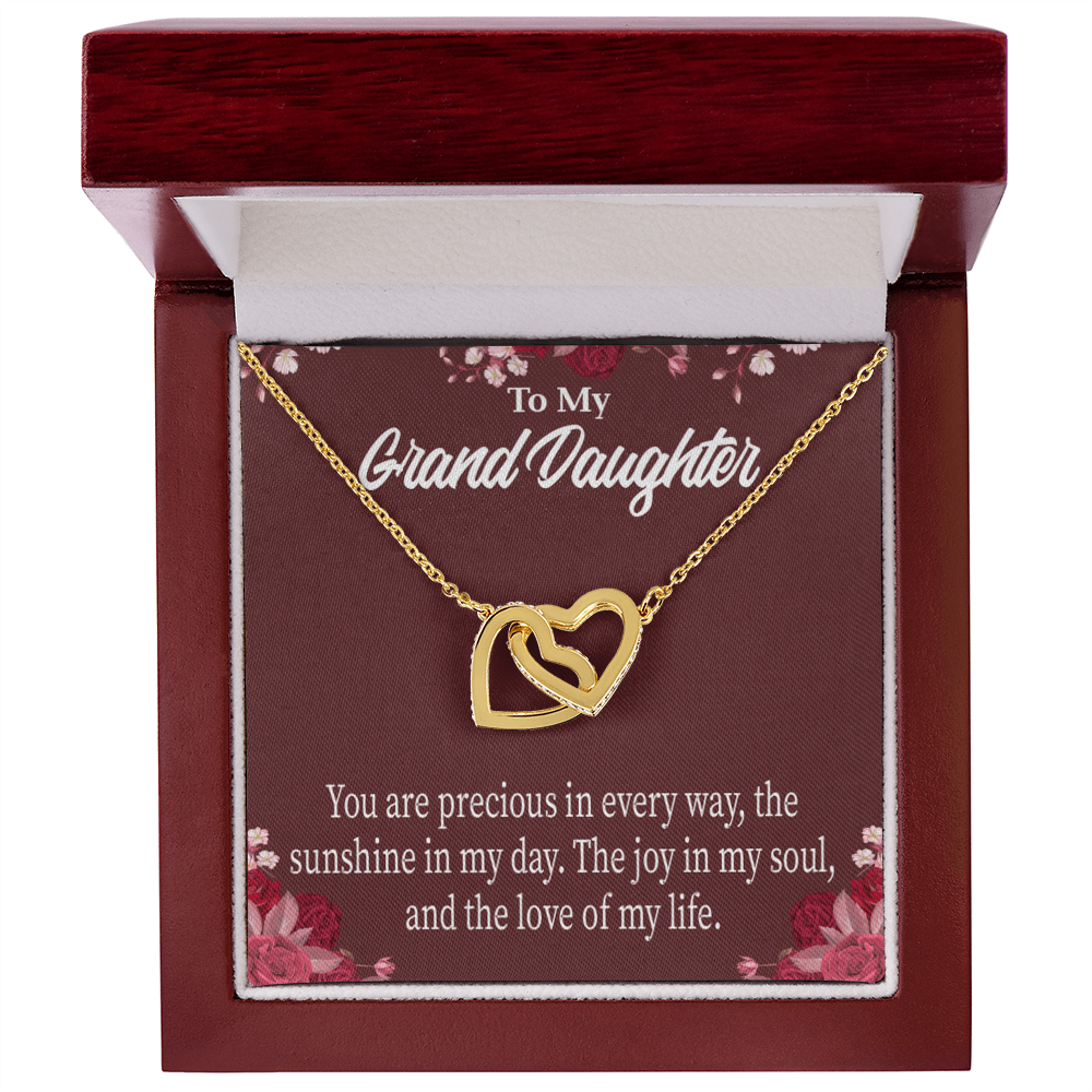 To Granddaughter You are Precious Inseparable Necklace-Express Your Love Gifts