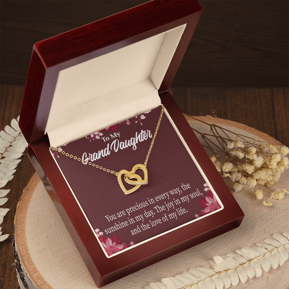 To Granddaughter You are Precious Inseparable Necklace-Express Your Love Gifts