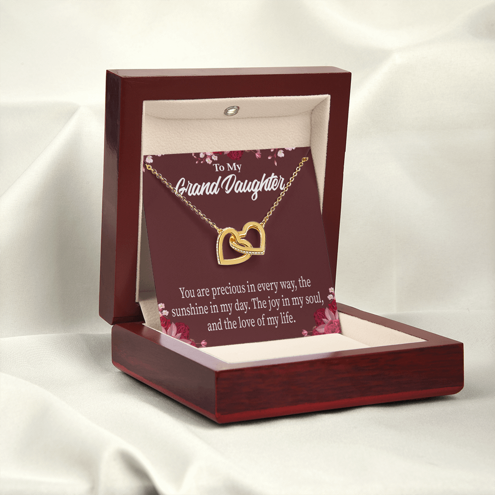 To Granddaughter You are Precious Inseparable Necklace-Express Your Love Gifts